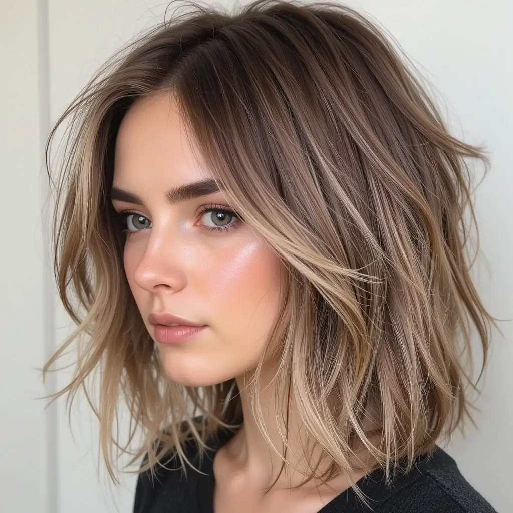 Soft Mullet with Face-Framing Layers