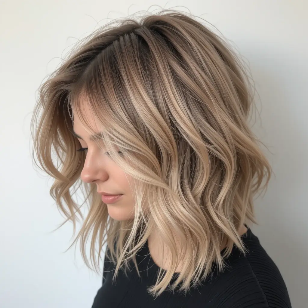 Soft Mullet with Feathered Layers