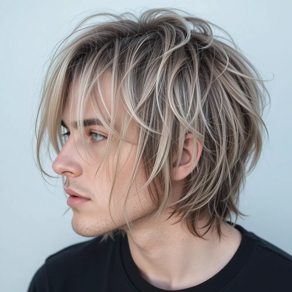 Soft Shag Mullet