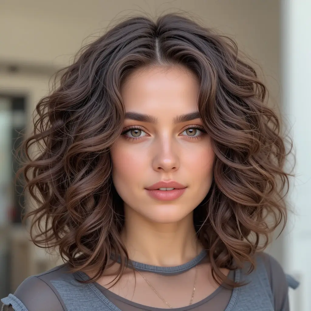 Soft Shag for Loose Curls