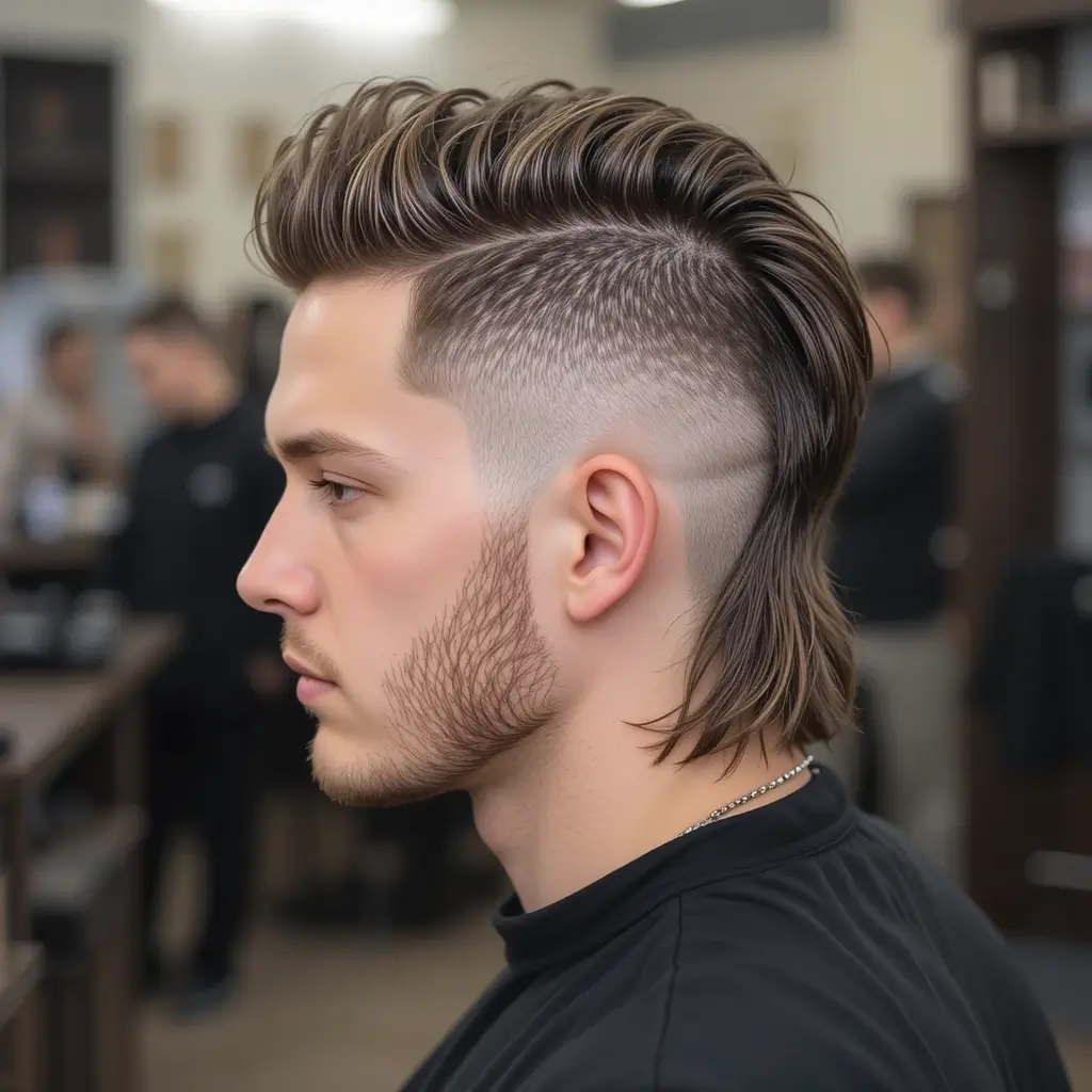  Soft Undercut Mullet