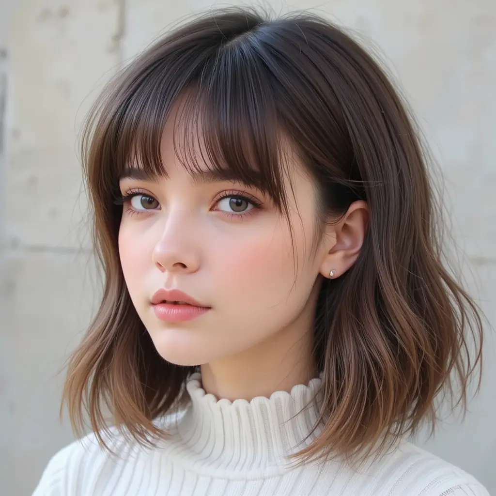 Split Bangs