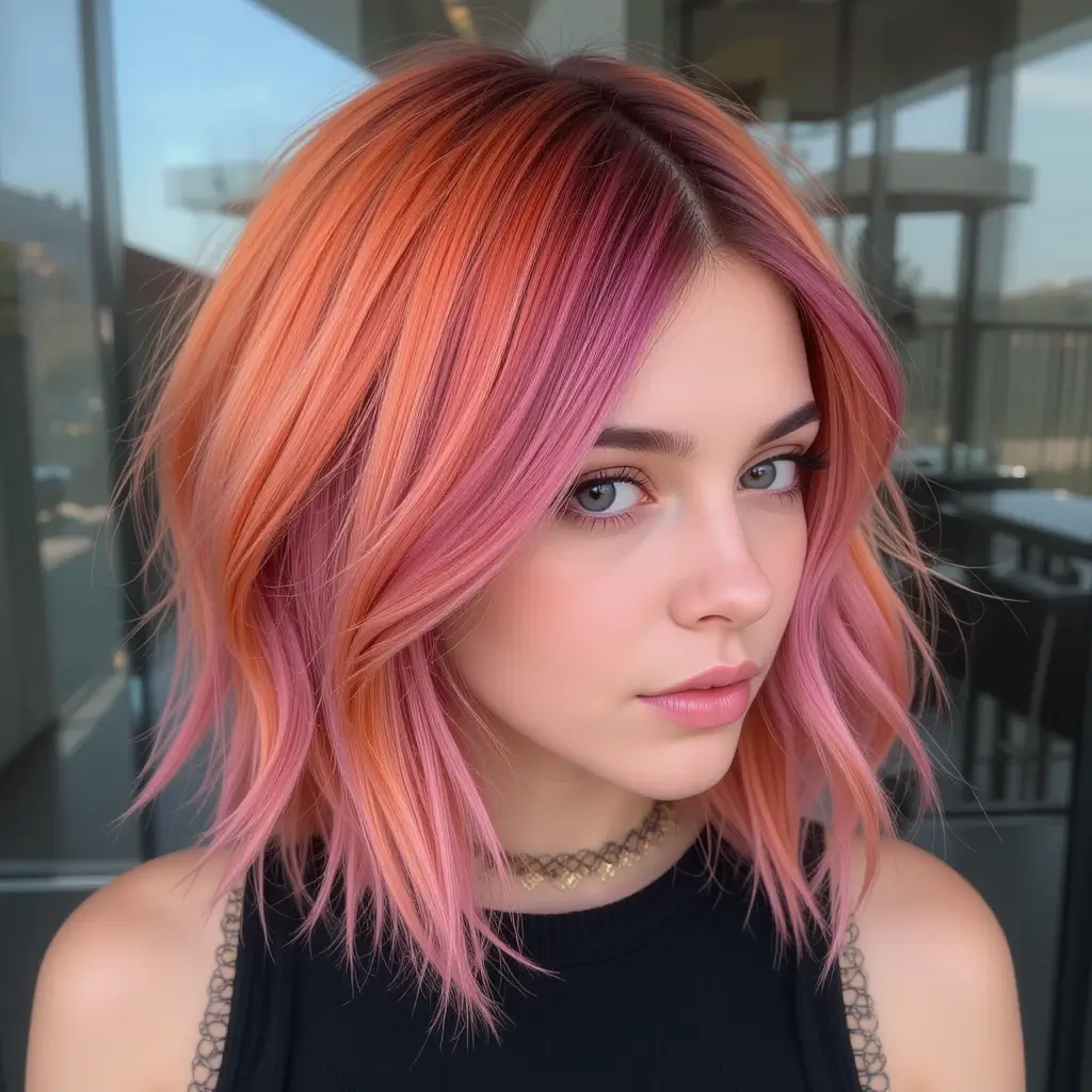 Sunset Peekaboo Blend