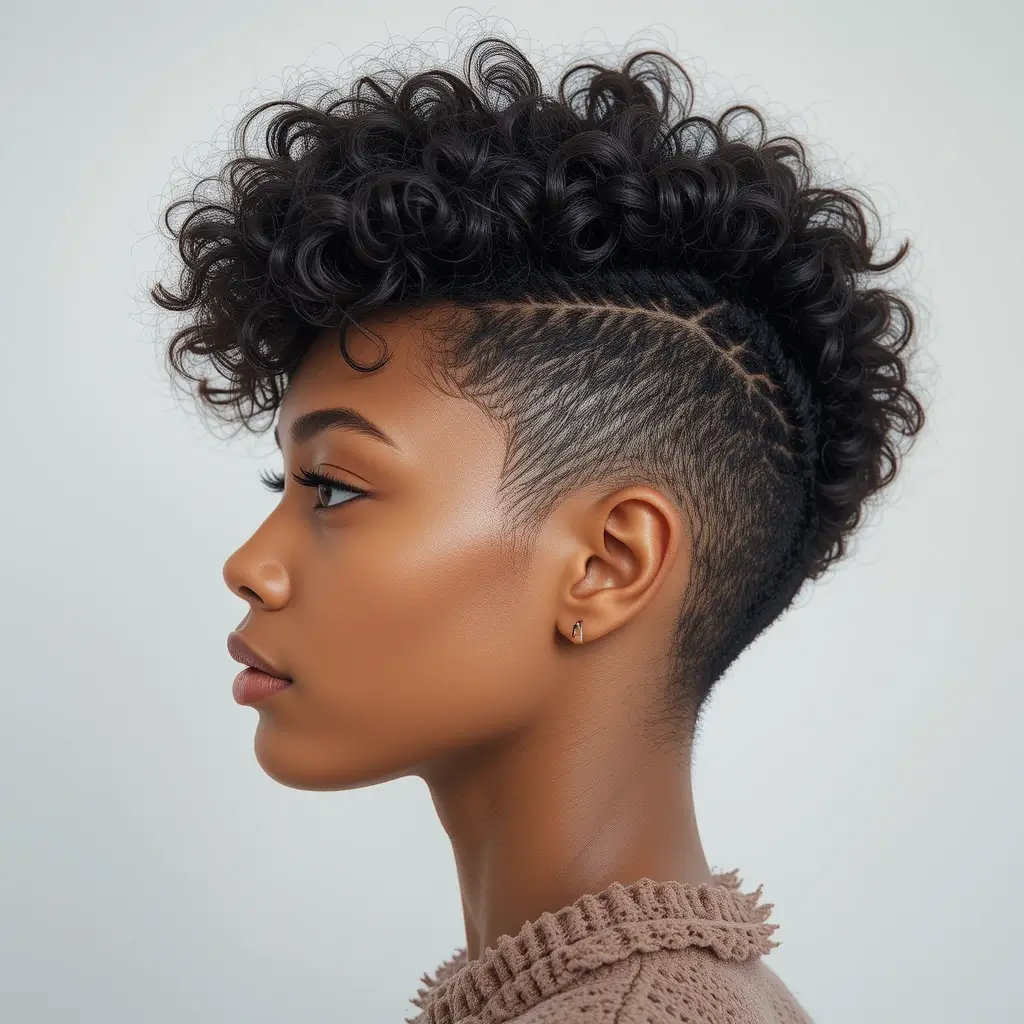 Tapered Afro Crop