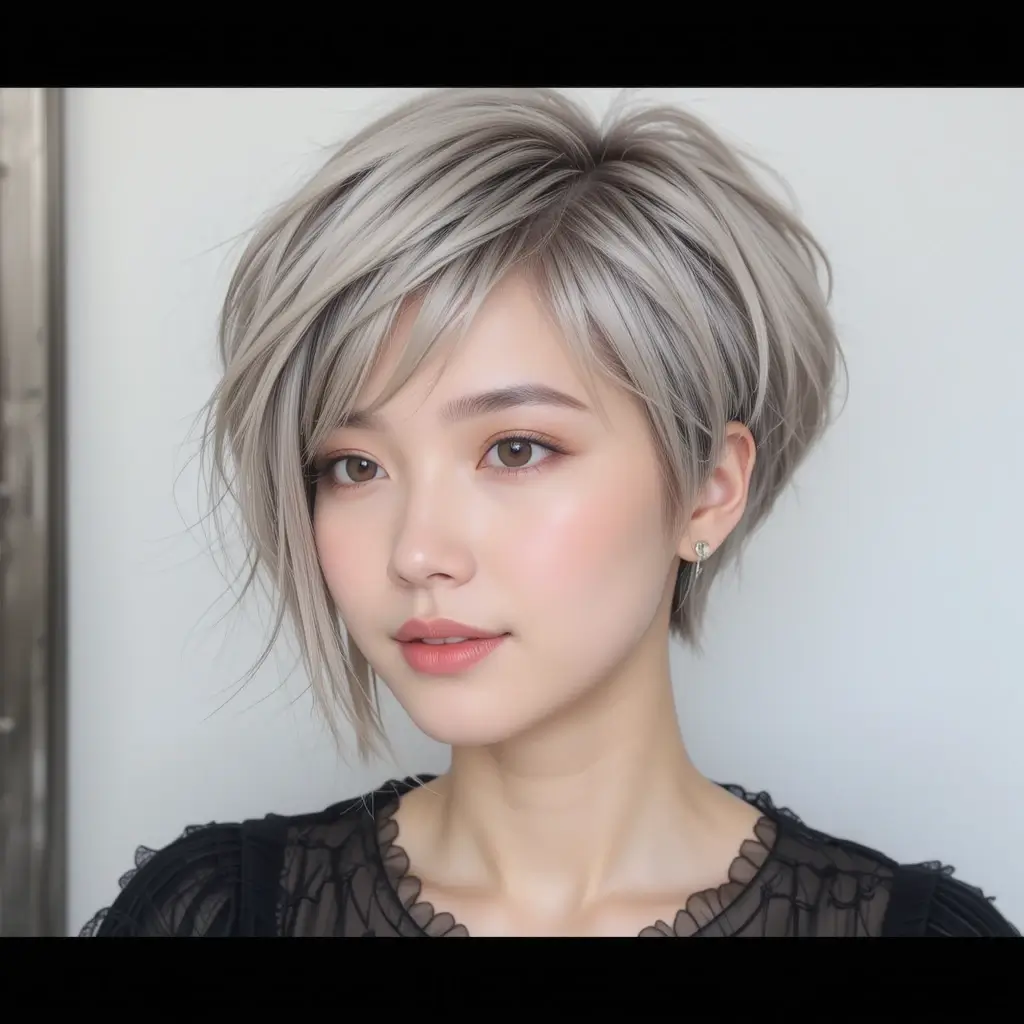 Textured Pixie Cut