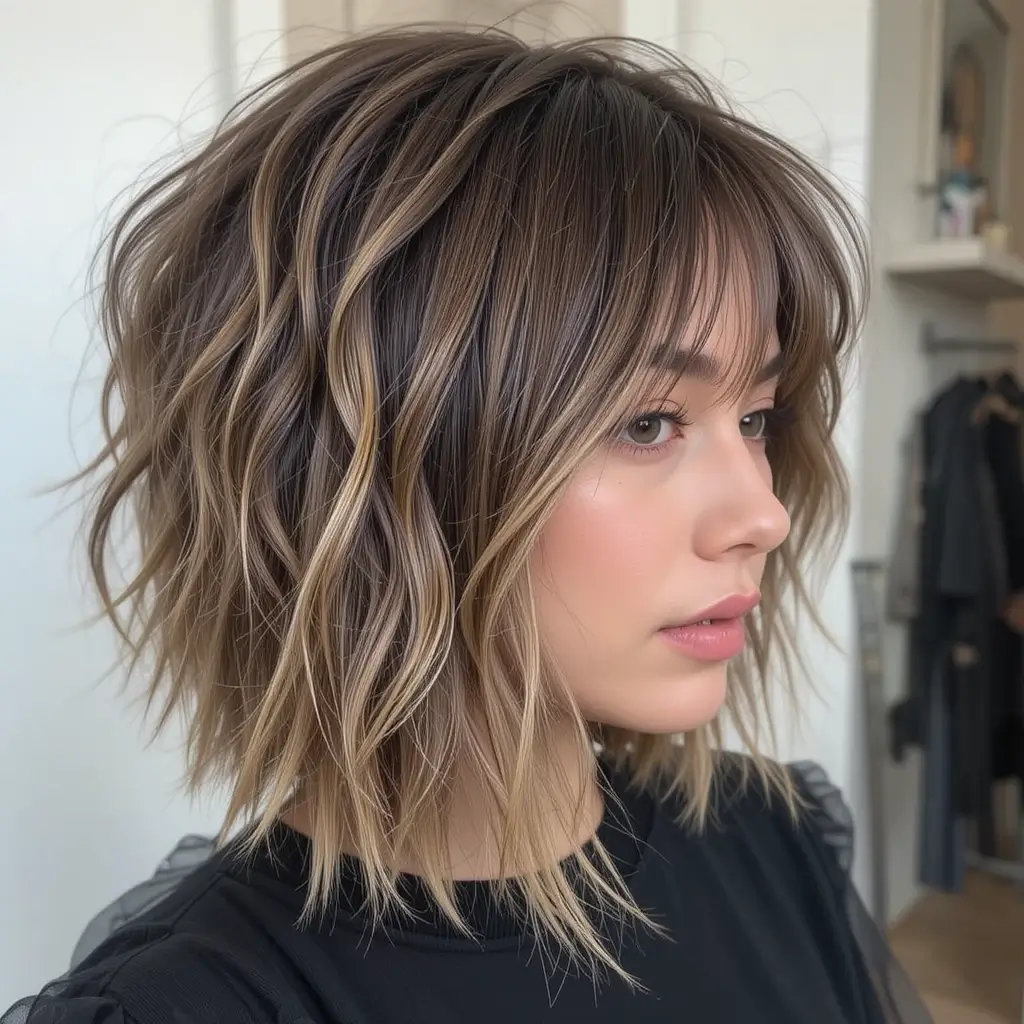 Textured Shag Cut