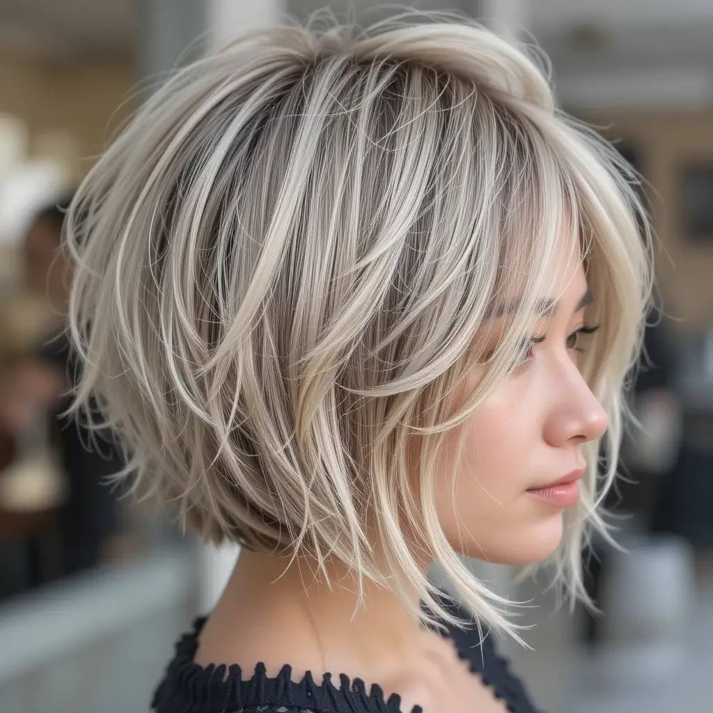 Textured Shag with Wispy Layers