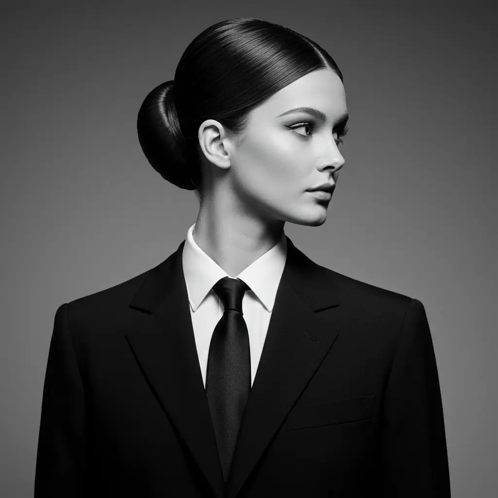 The Sleek High Bun