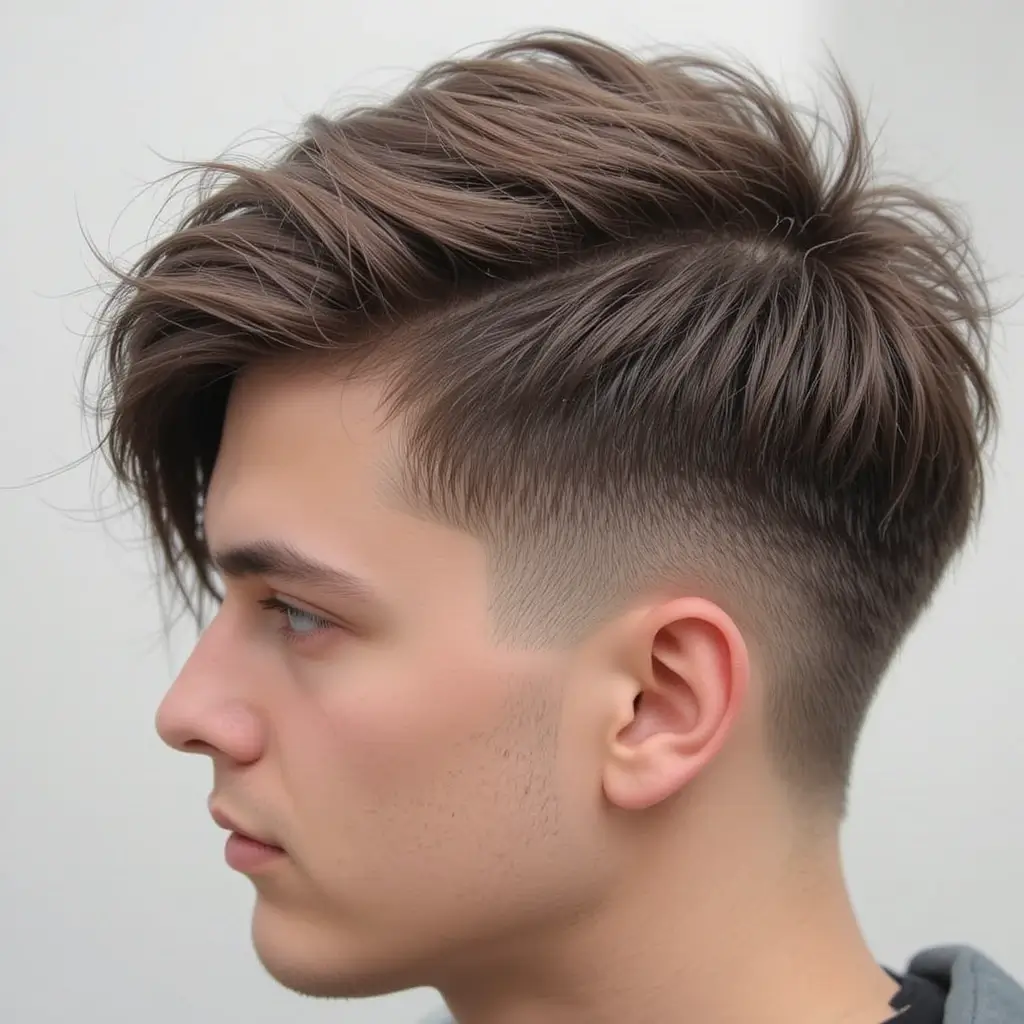 Thick Hair Wolf Cut