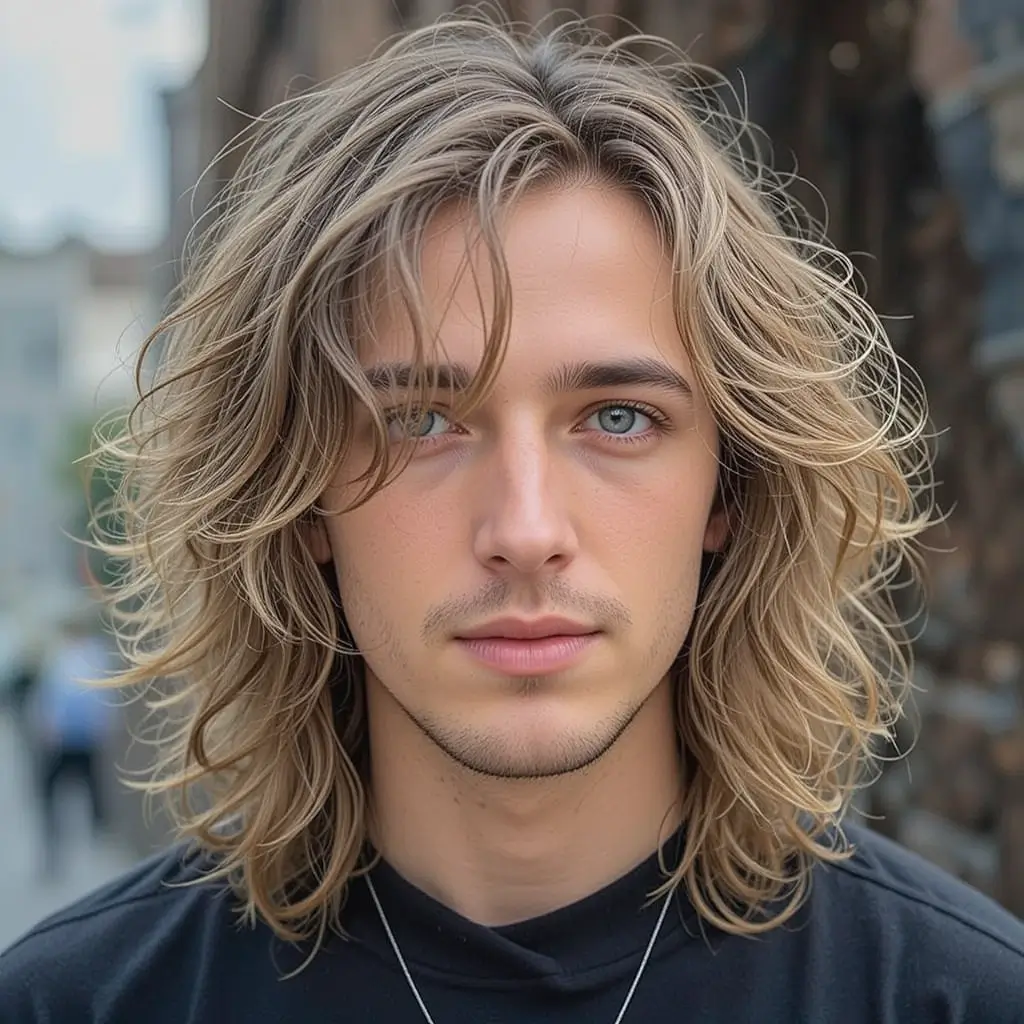 Tousled Subtle Mullet