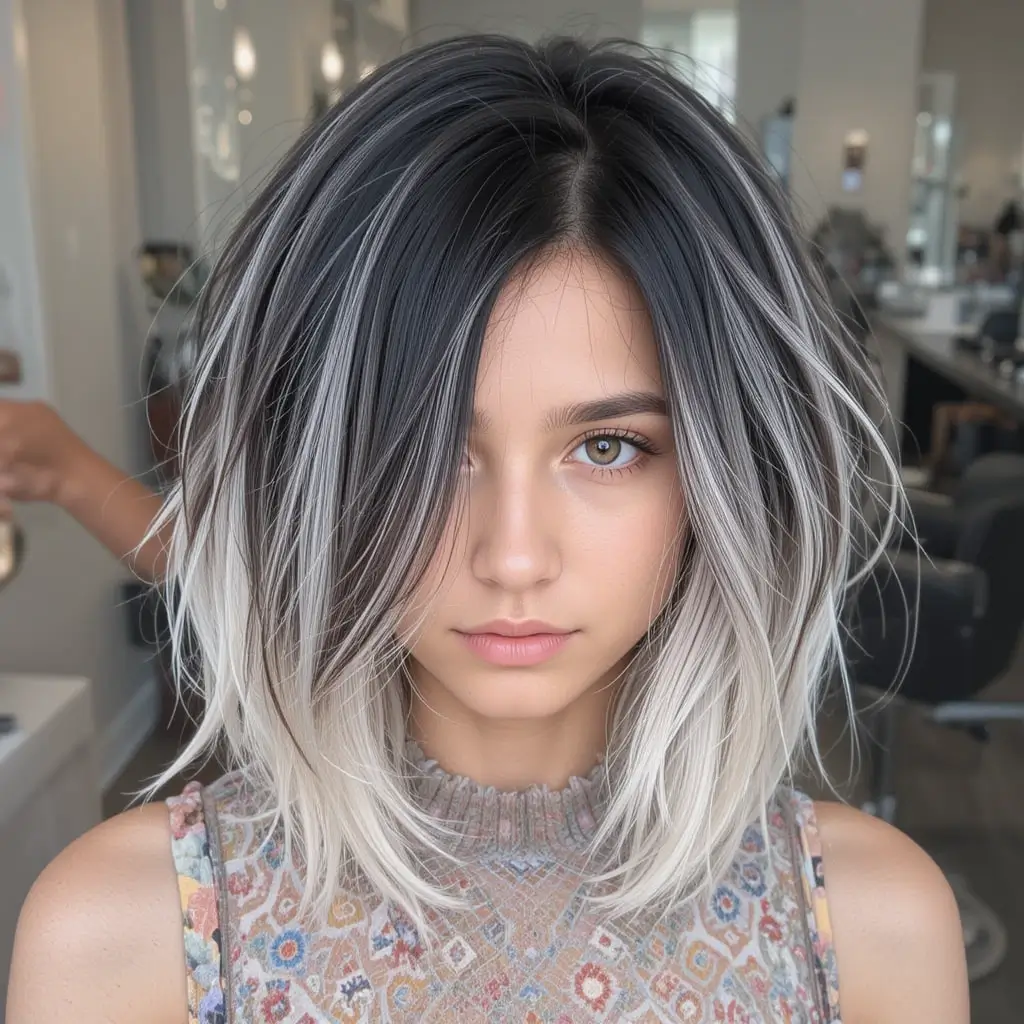 Two-Tone Home Haircut