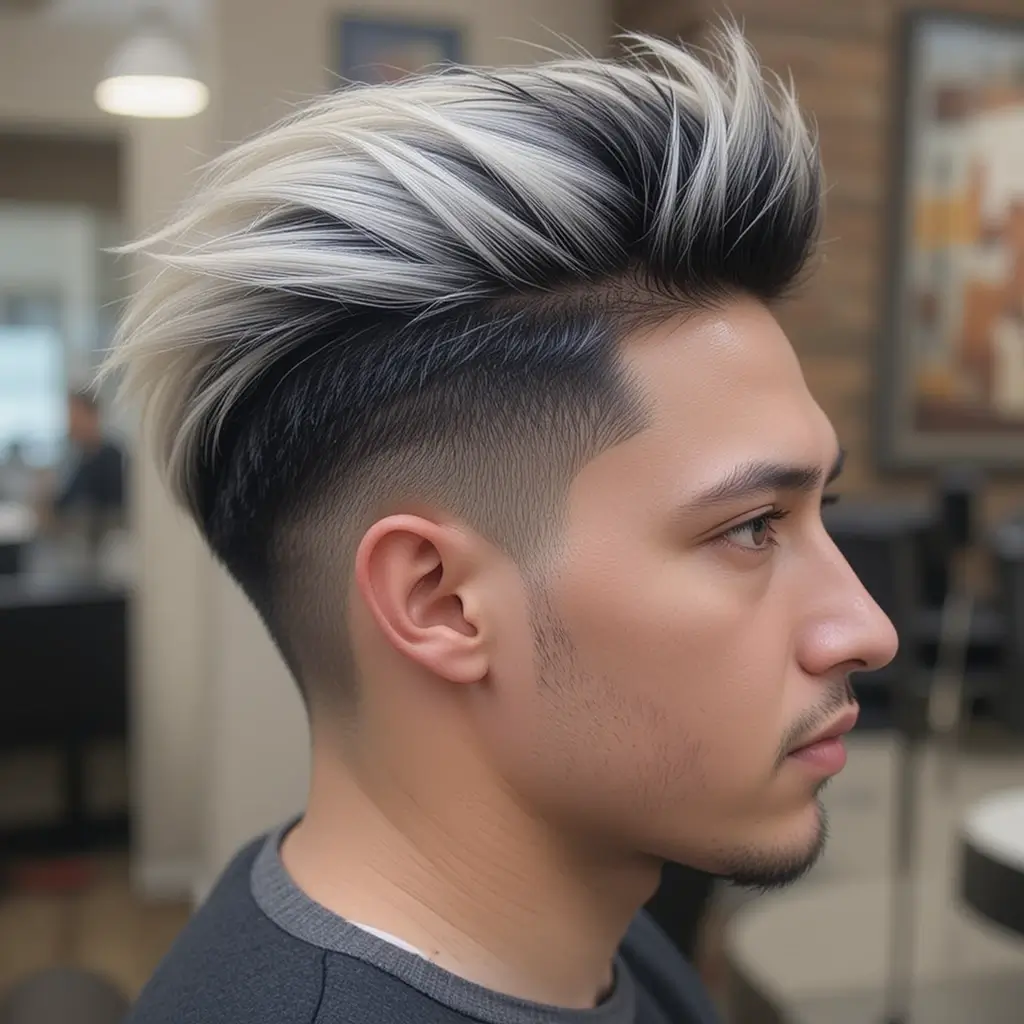 Two-Tone Wolf Cut