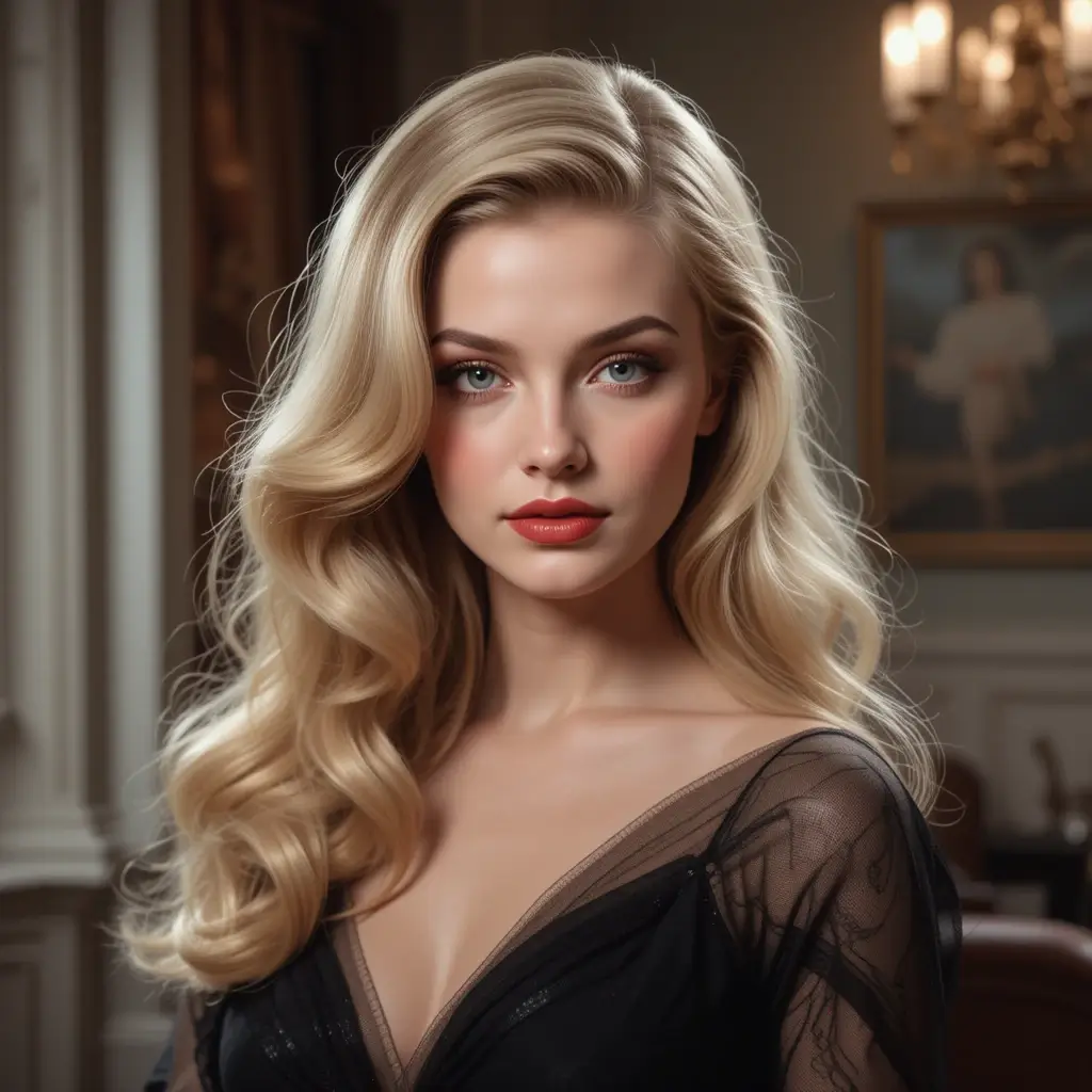 Veronica Lake Waves