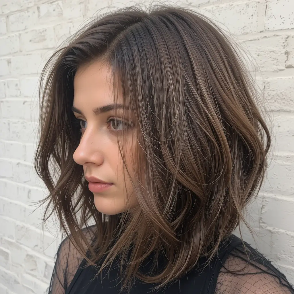 Voluminous Layered Cut with Blowout