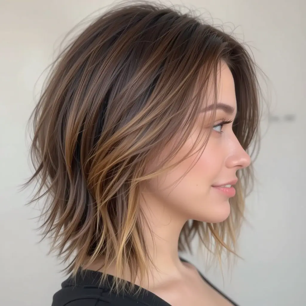 Walnut Brown with Toffee Streaks