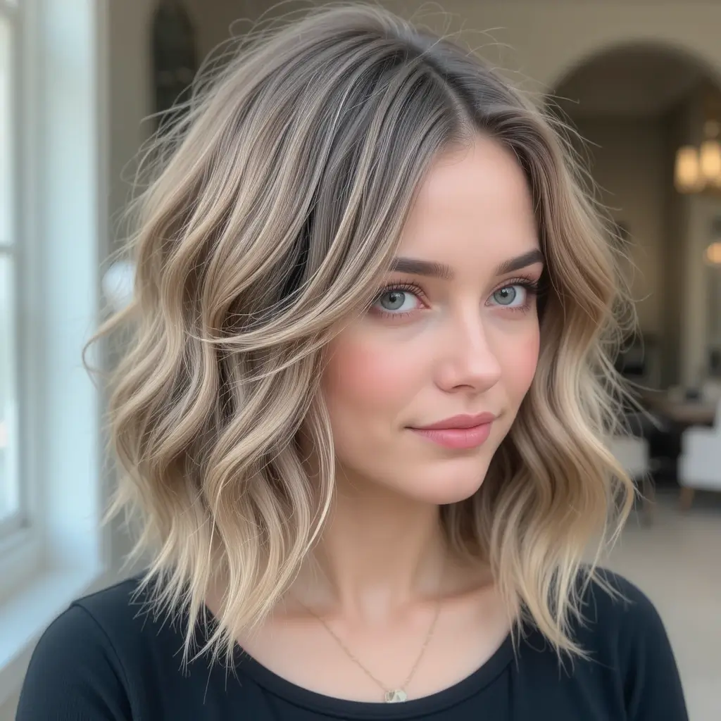 Wavy Home Haircut