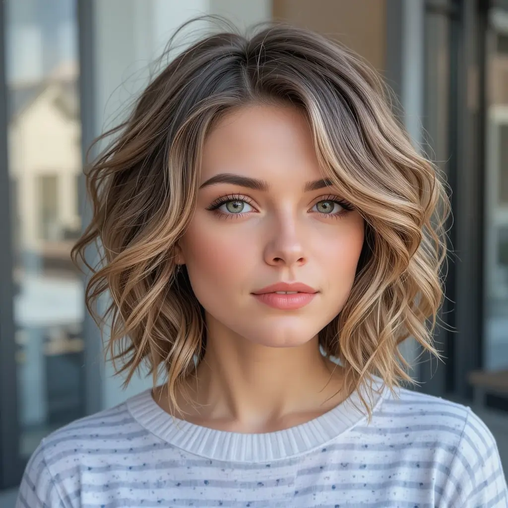 Wavy Long Pixie Bob