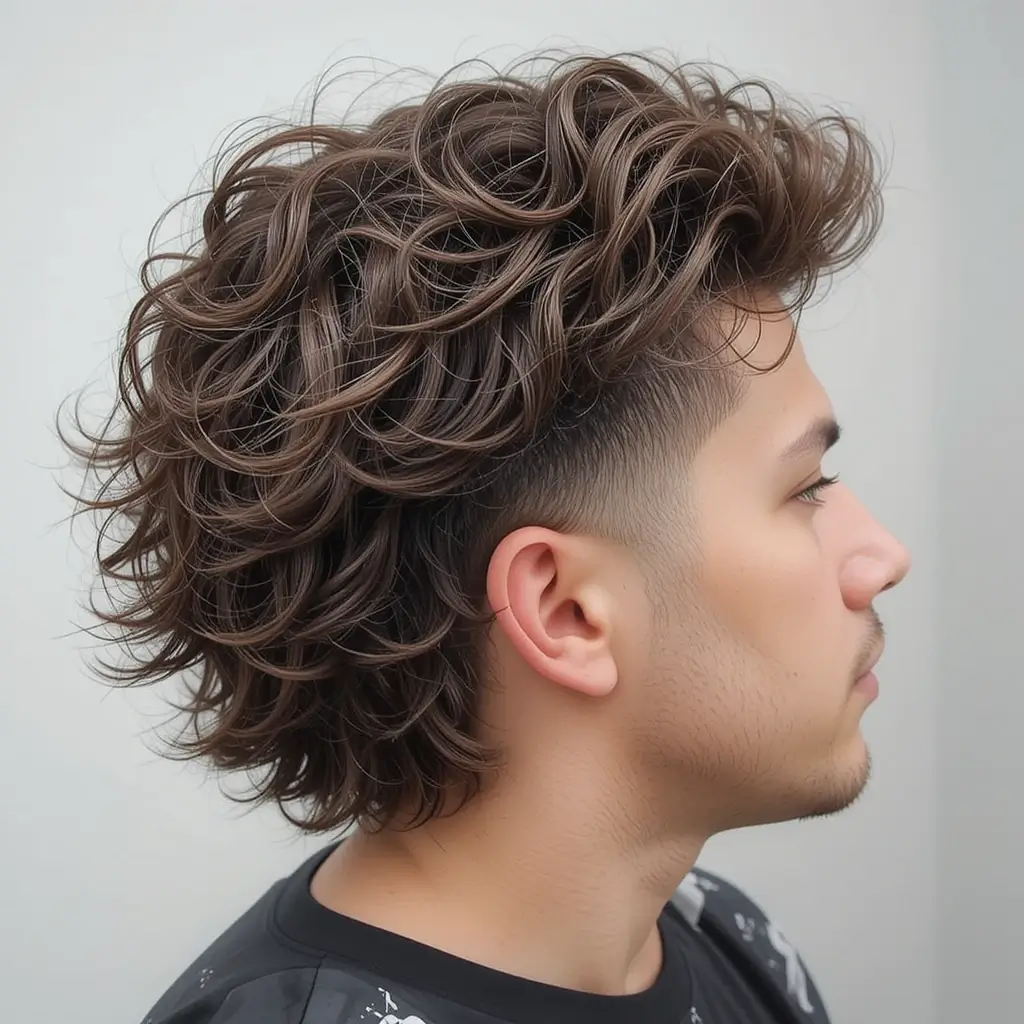 Wavy Wolf Cut with Texture