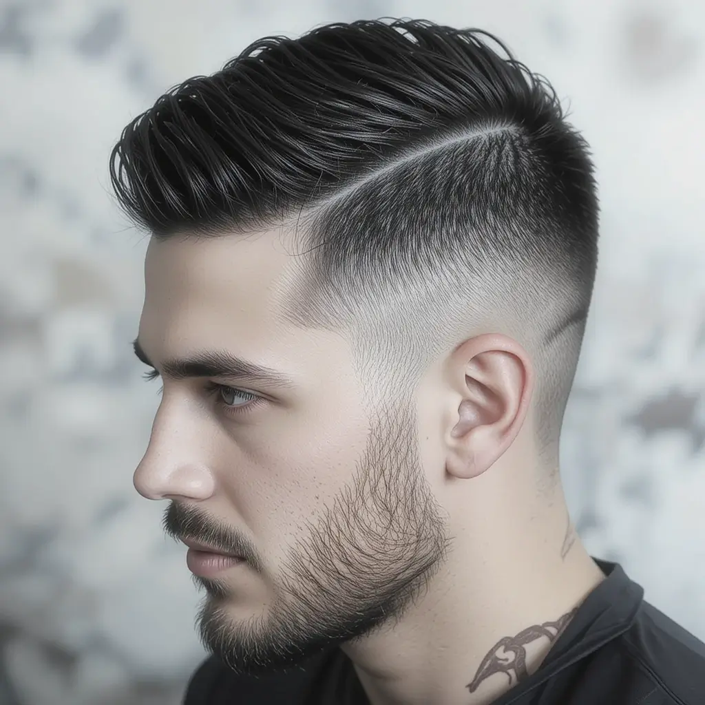 Wet Look Wolf Cut