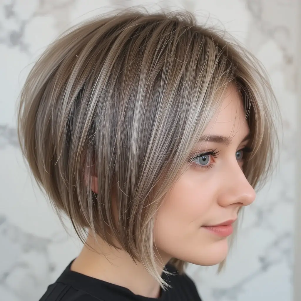 Wolf Cut with Blunt Ends