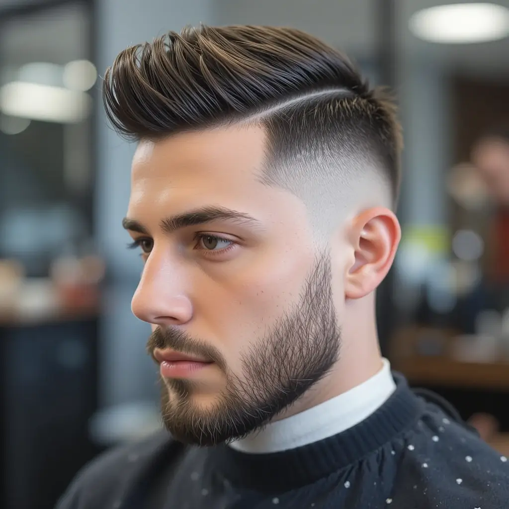 Wolf Cut with Fade