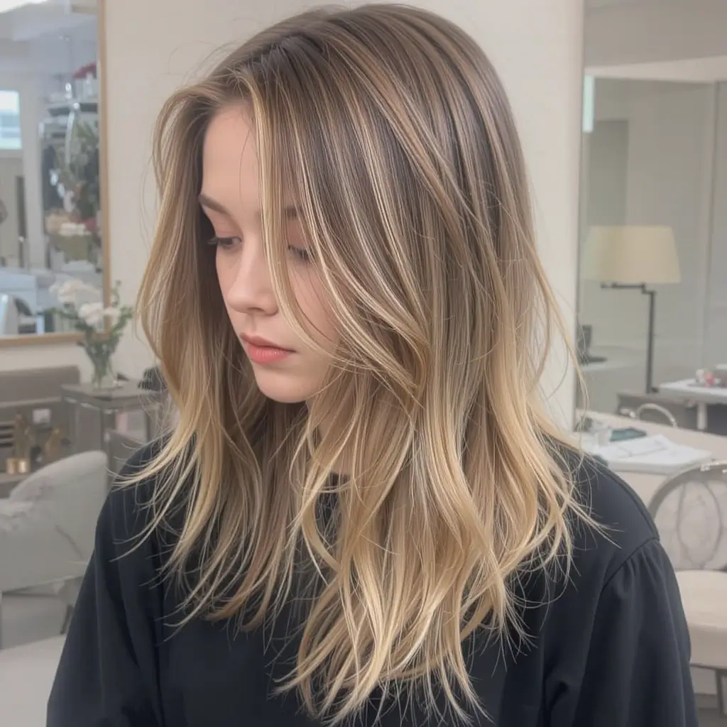 caramel highlights