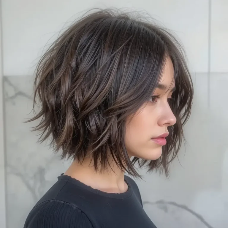 choppy bob hairstyles
