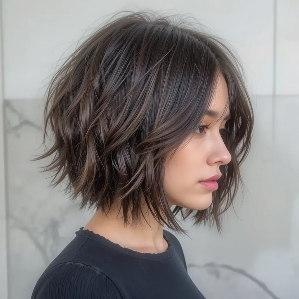 choppy bob hairstyles