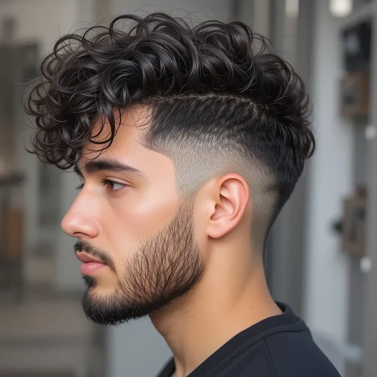curly hair men