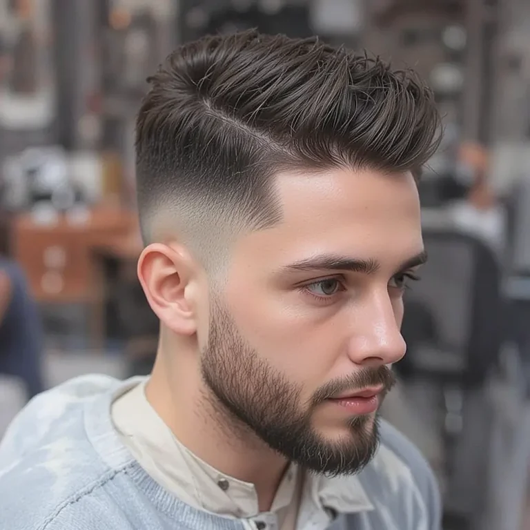 faded undercut