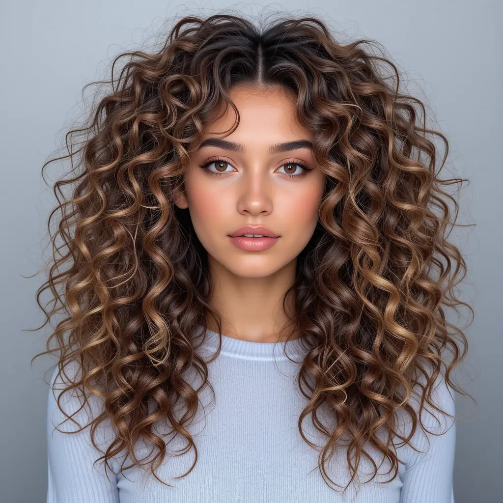 hair color ideas for curly hair