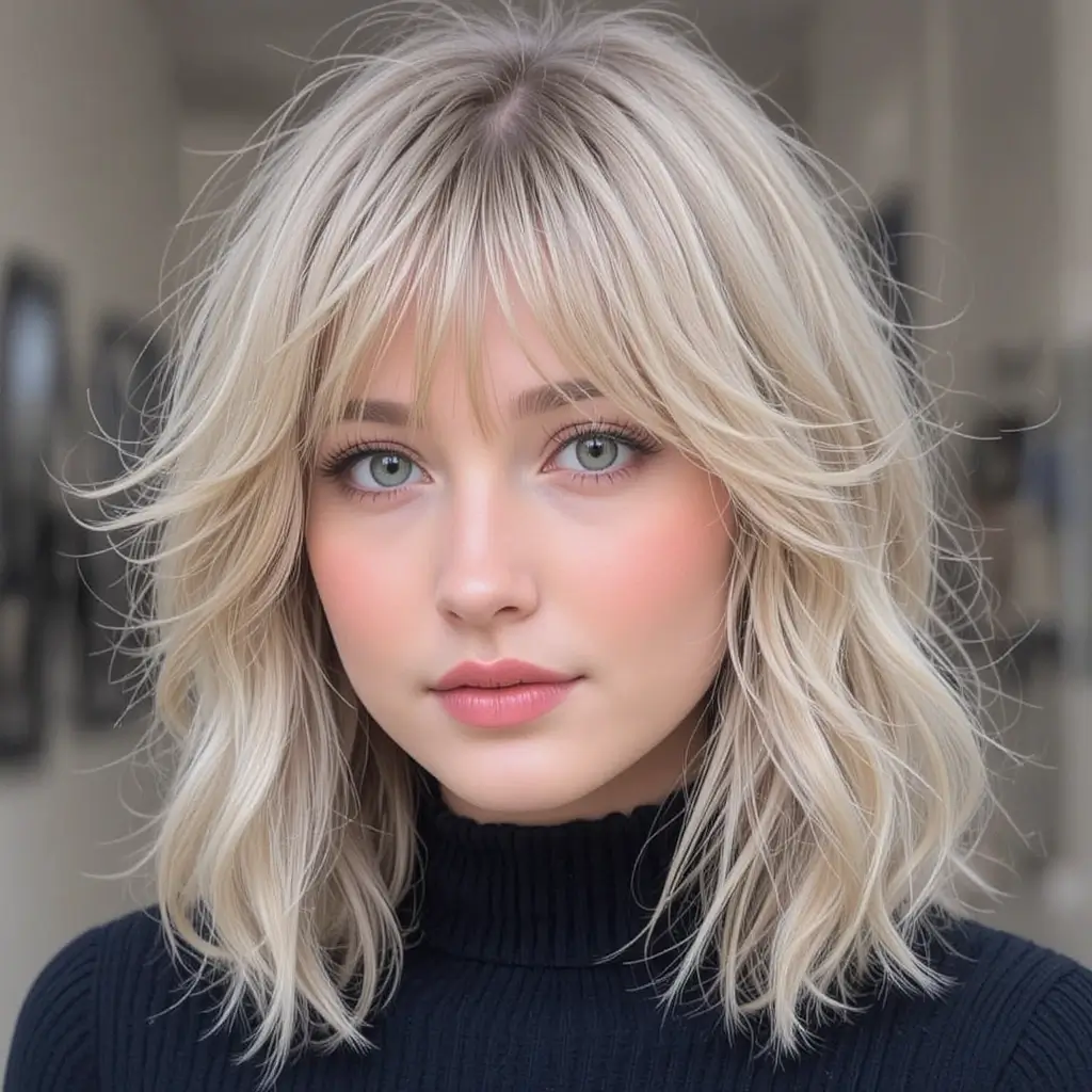 hairstyles wispy bangs
