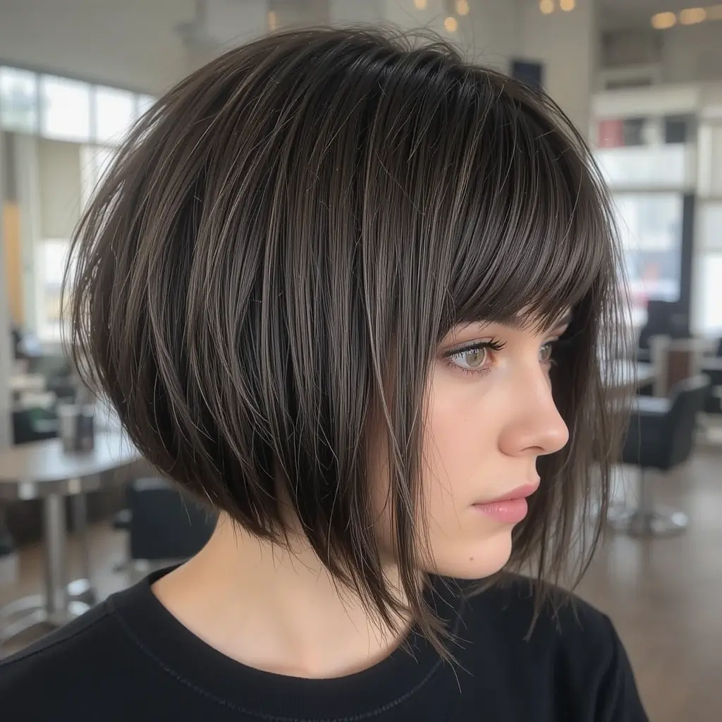 razor cut bob
