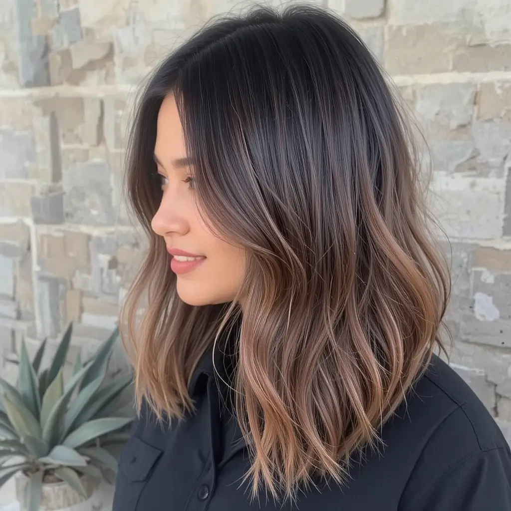 two tone hair color ideas for black hair