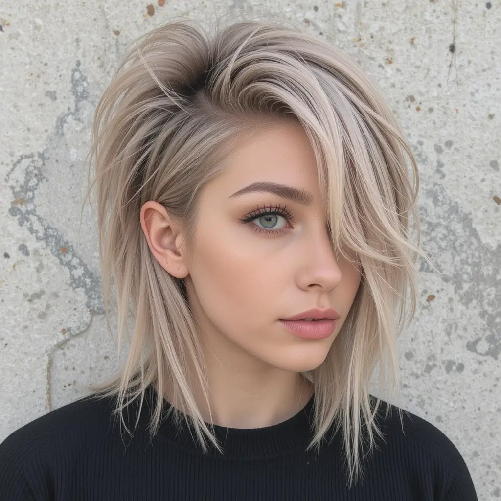 wolf cut