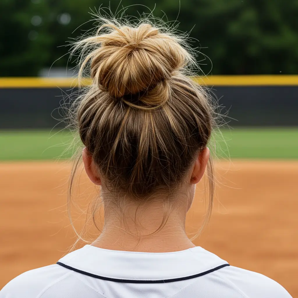  Messy Top Knot