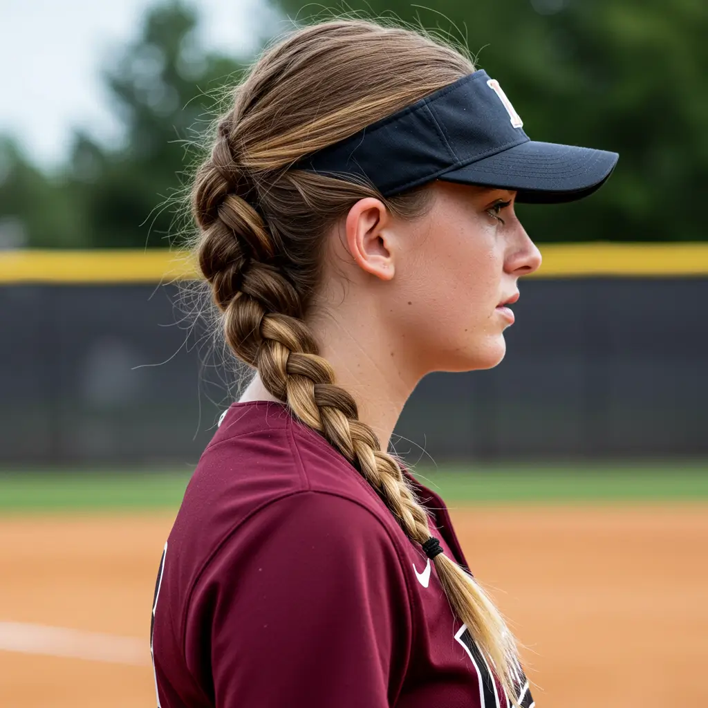 Side Braid with Cap