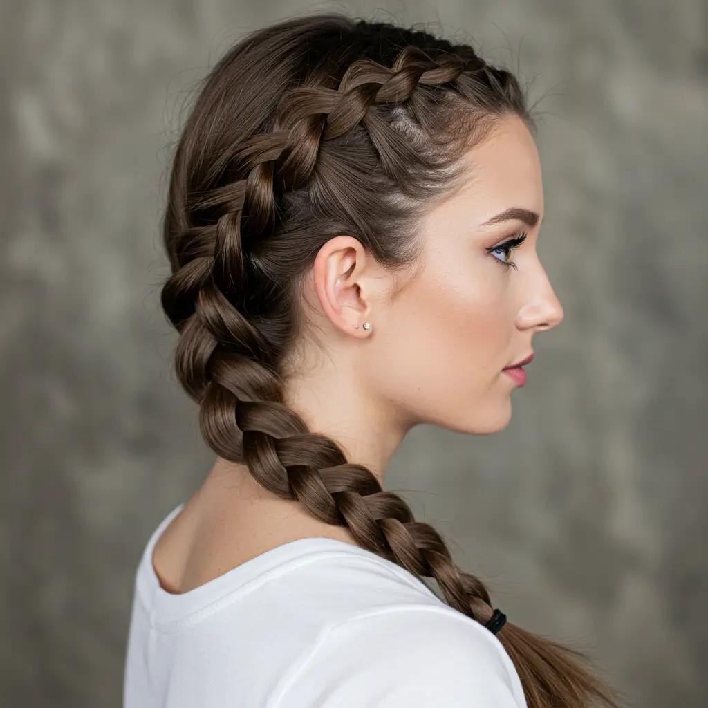 Side French Braid