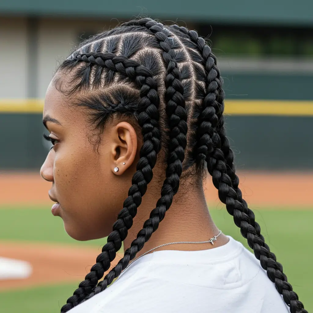 Twin Boxer Braids