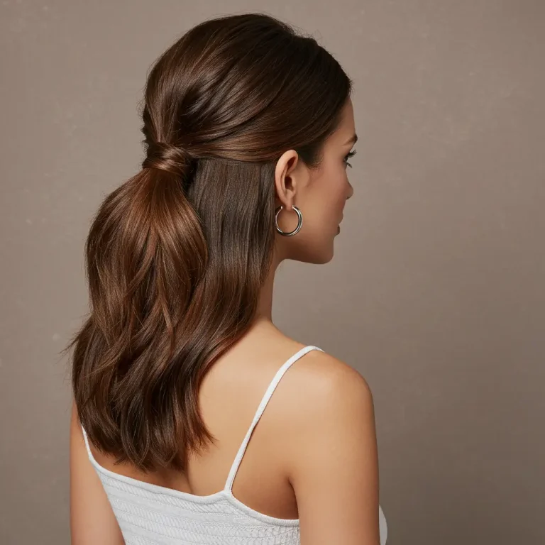tucked hair