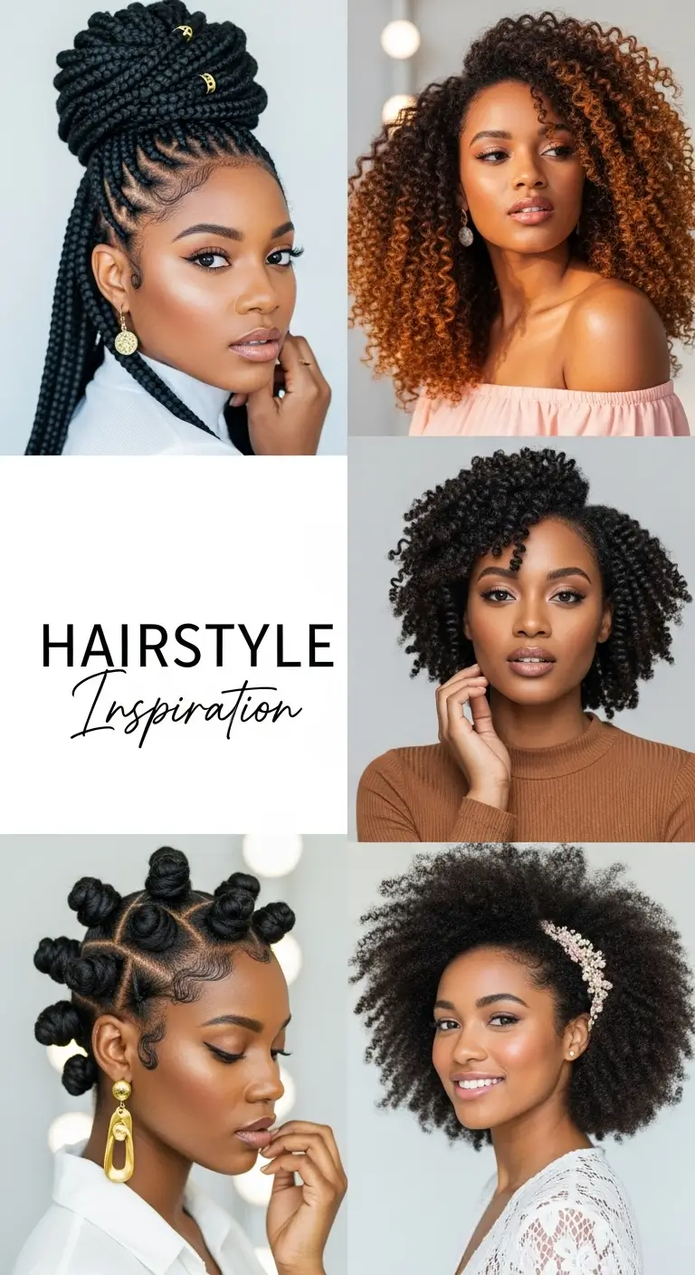 30 Trending Natural Hairstyles for Black Women