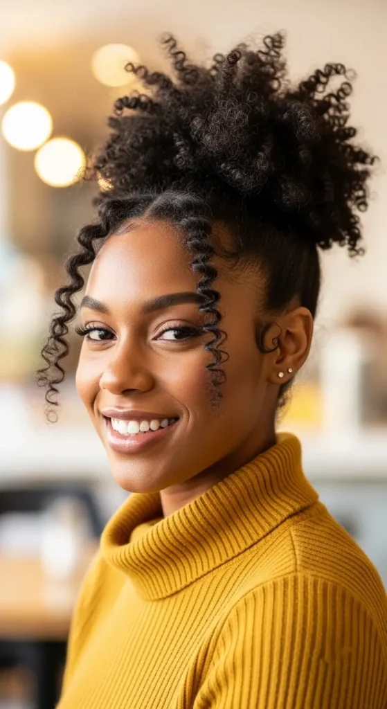 Afro Puff Ponytail