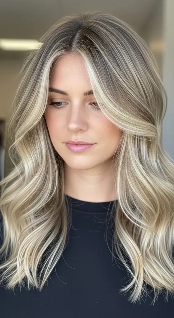 Ash Blonde Calico Hair