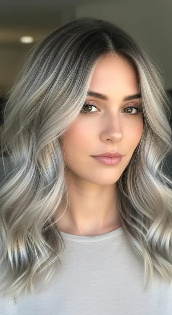 Ash Blonde Calico Waves