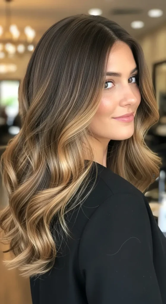  Balayage Chocolate Brown