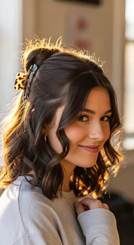 Braided Headband with Loose Waves