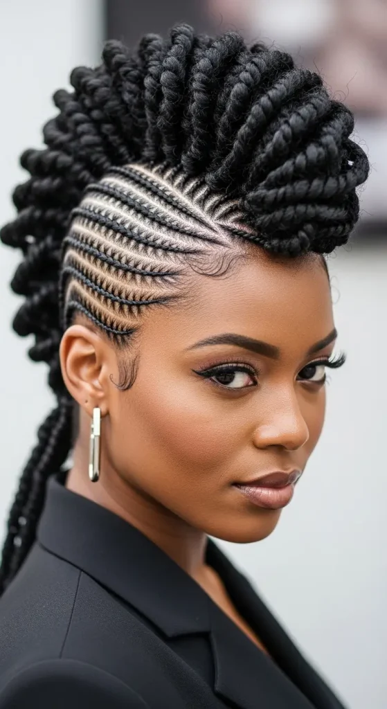 Braided Mohawk