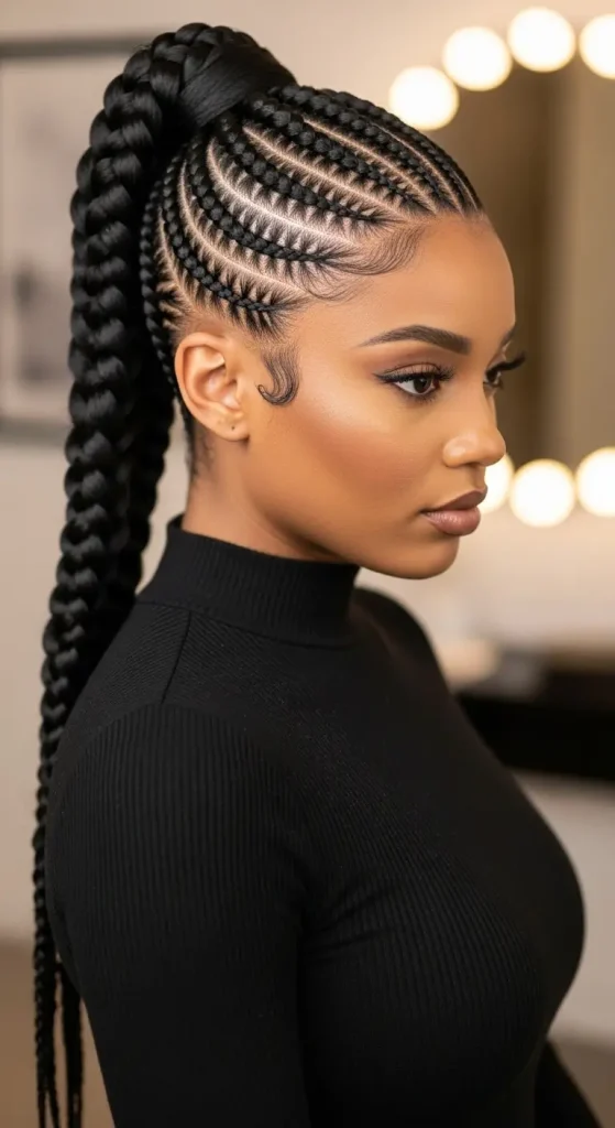 Braided Ponytail