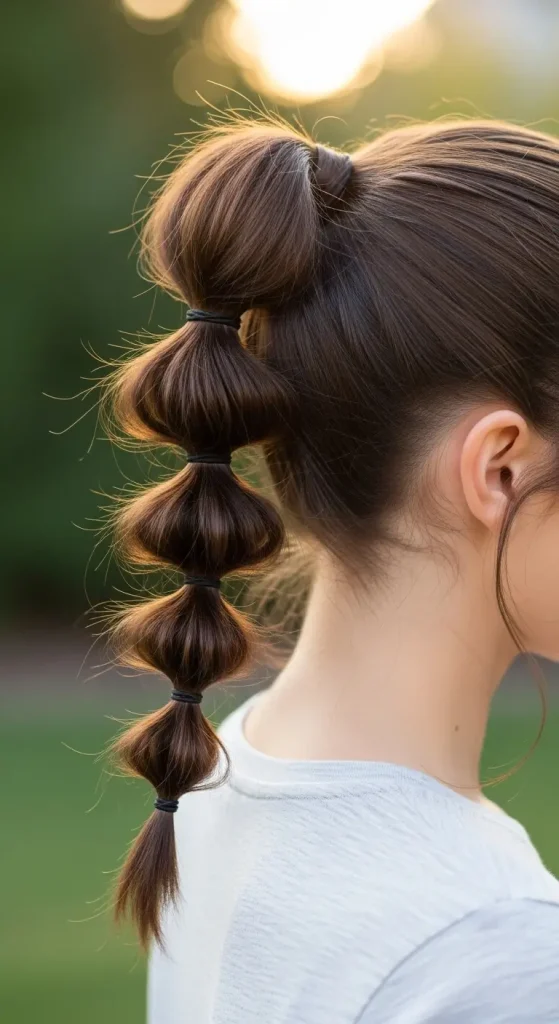 Bubble Ponytail