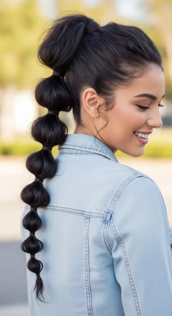 Bubble Ponytail